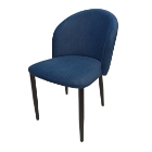 Krzesło niebieskie MILTON