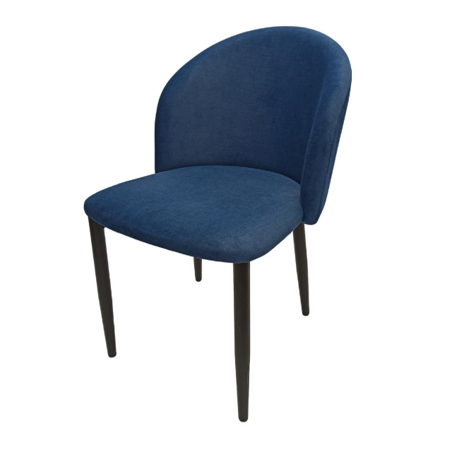 Krzesło niebieskie MILTON