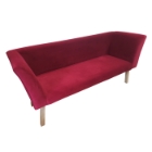 Obrazek Sofa PIOTR 3-osobowa czerwona
