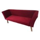 Obrazek Sofa PIOTR 3-osobowa czerwona