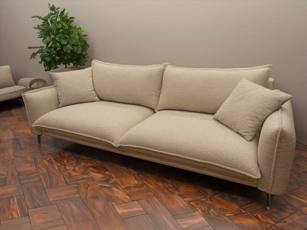 sofa boucle (tkanina baranek)